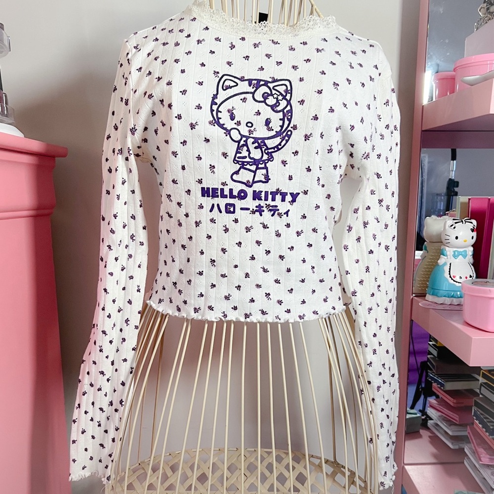 Sold💜Hello kitty new girl order long sleeve